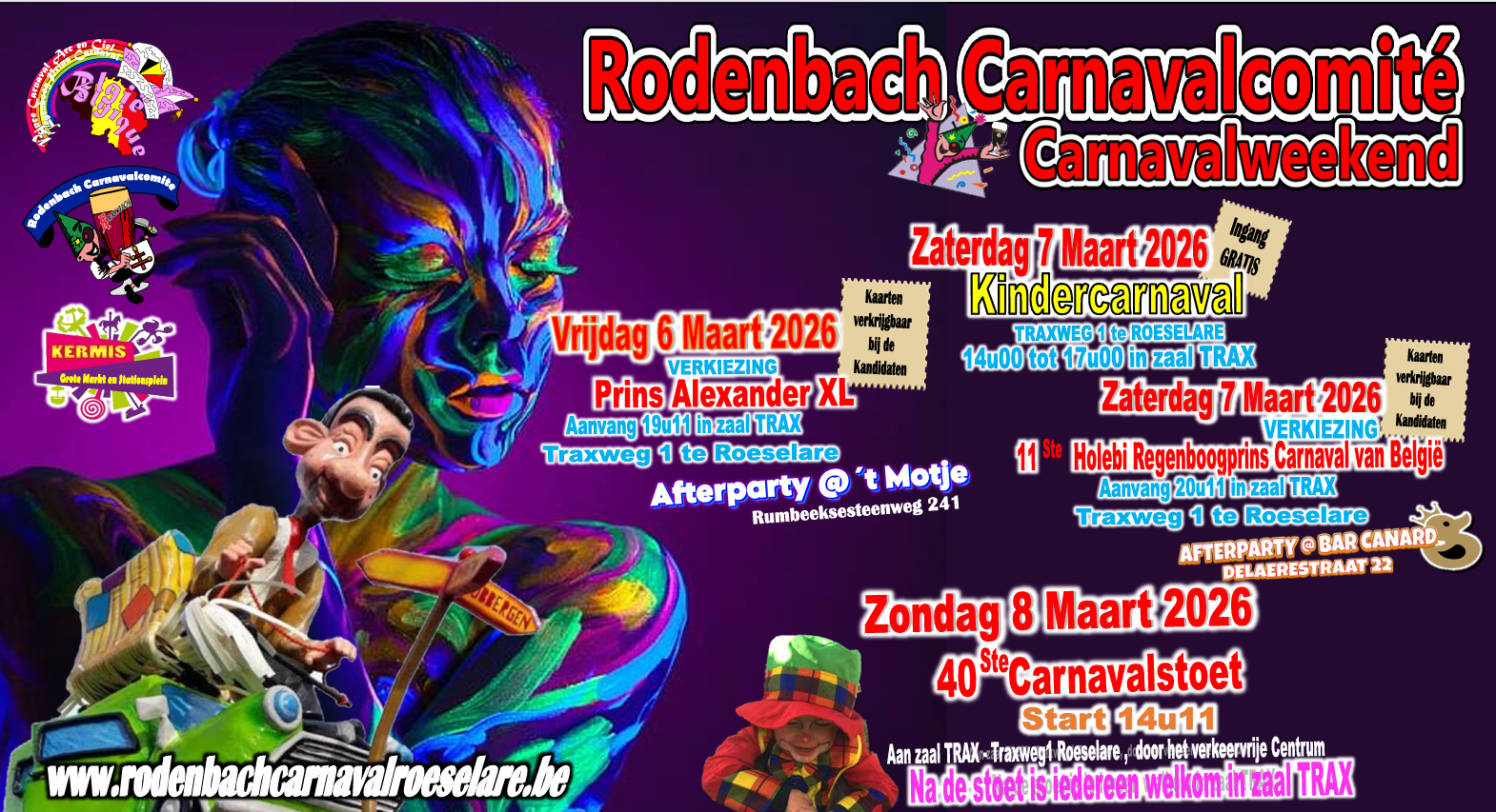 Carnaval Roeselare 2026